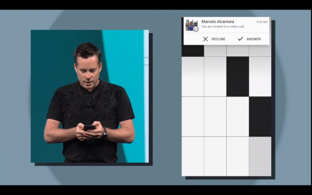 Google stellt Android L Preview vor. (Bild: Andreas Sebayang/Golem.de)